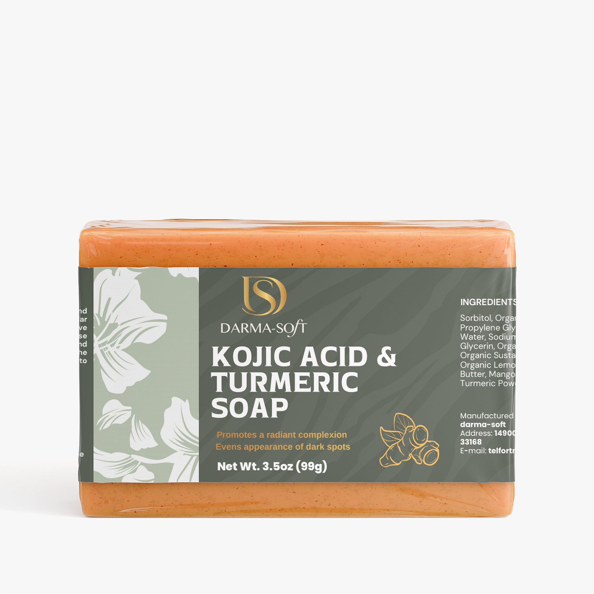 Kojic Acid & Turmeric Soap