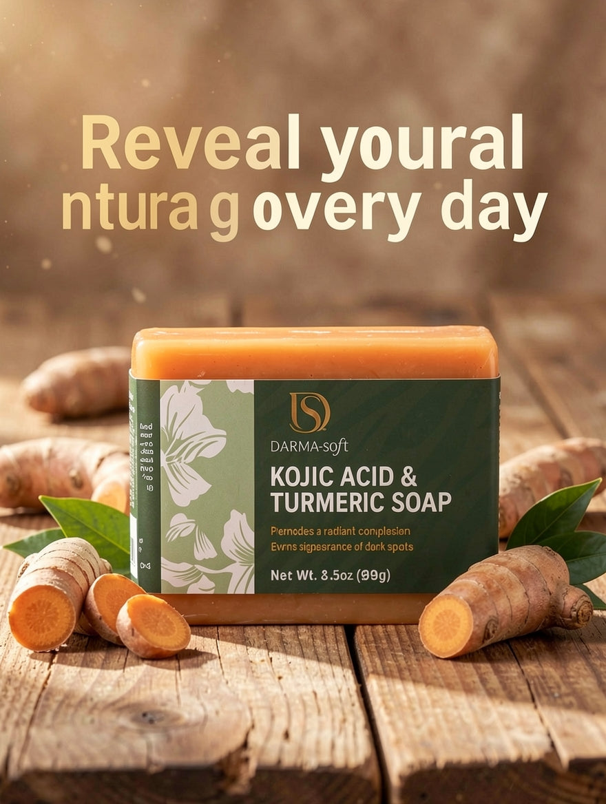 Kojic Acid & Turmeric Soap