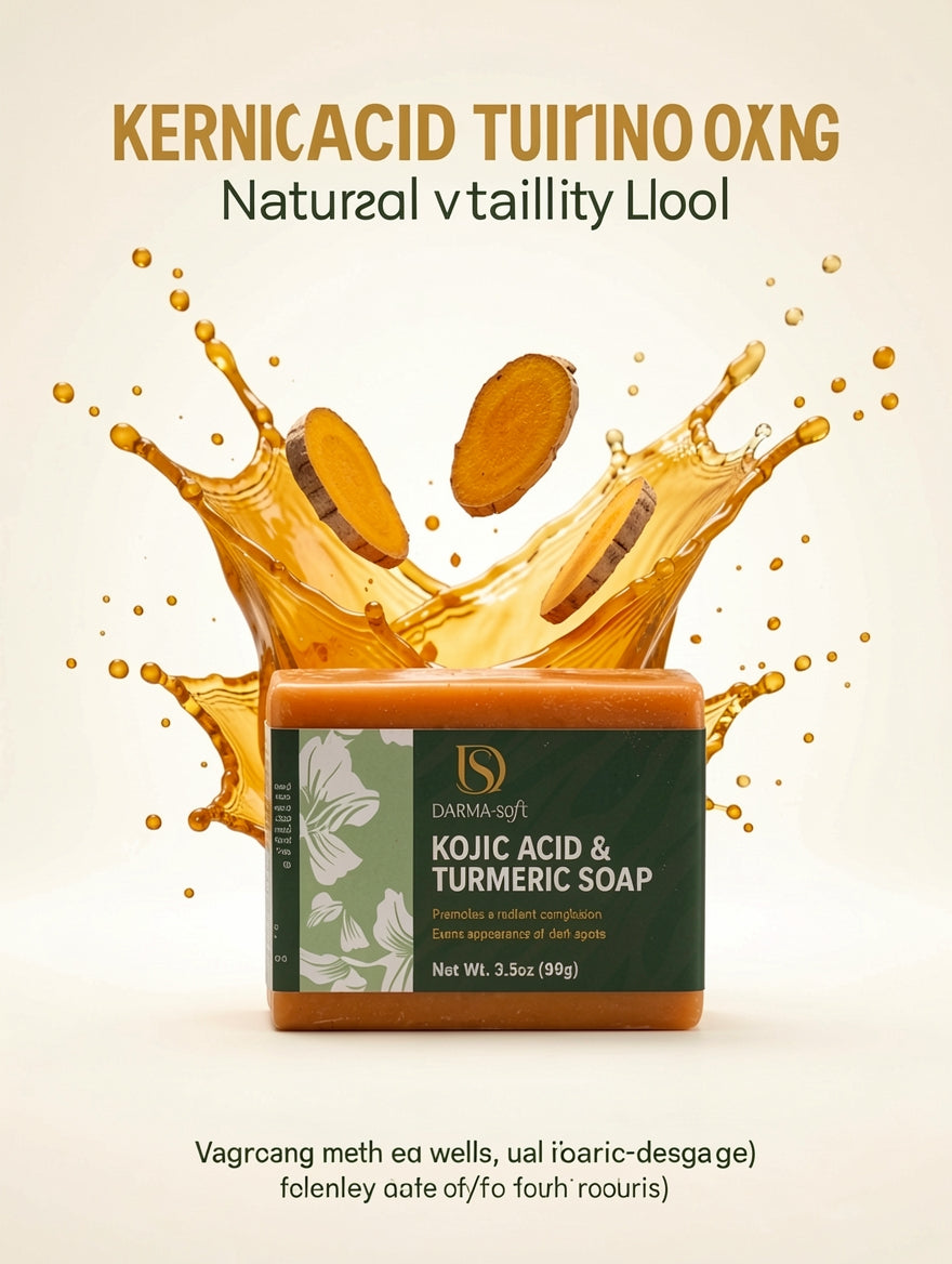 Kojic Acid & Turmeric Soap