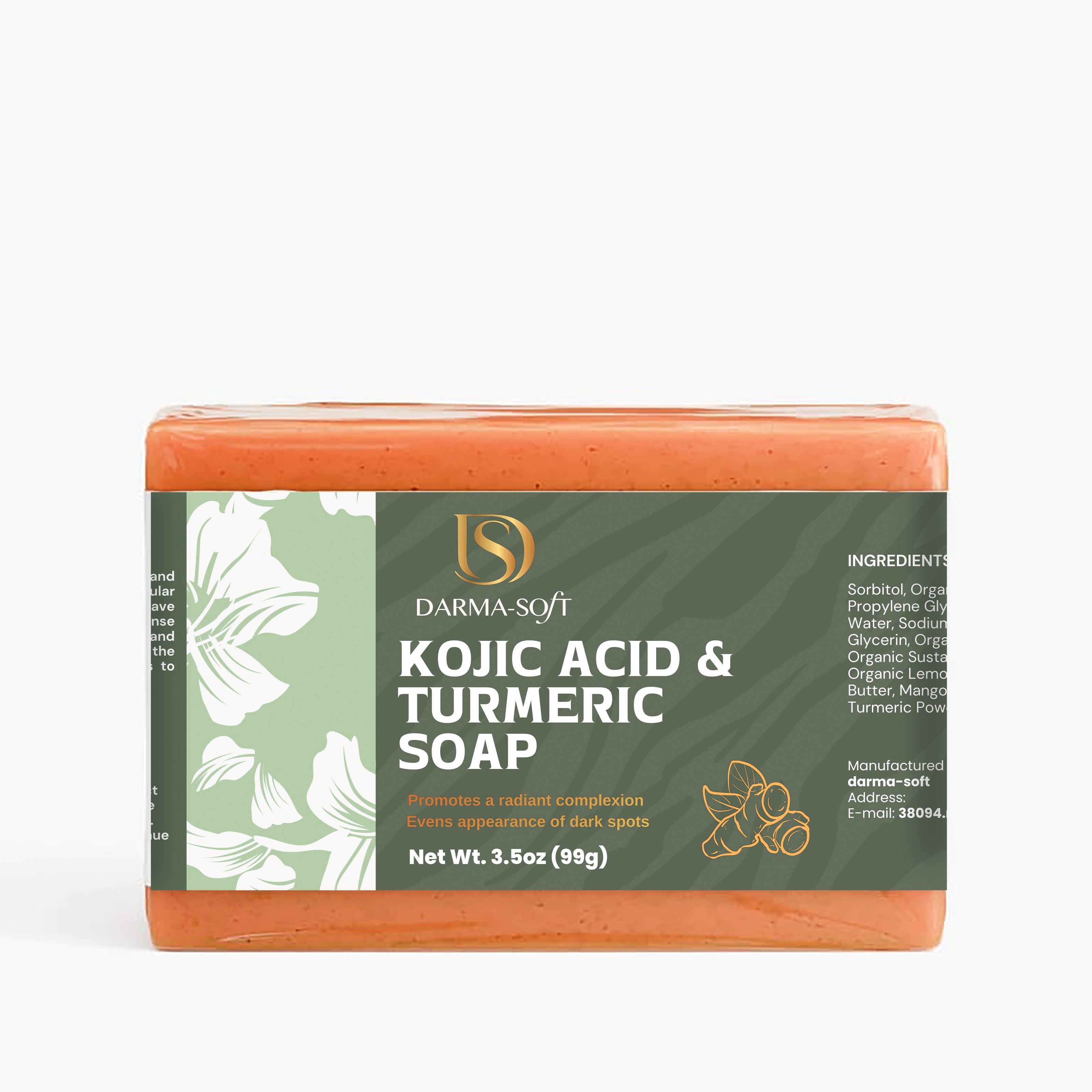 Kojic Acid & Turmeric Brightening Soap